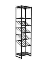 Cantor Shelf S - Wine Cabinet - Iron - Black