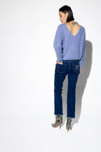 Davis Jeans Trompeta Azul Medio