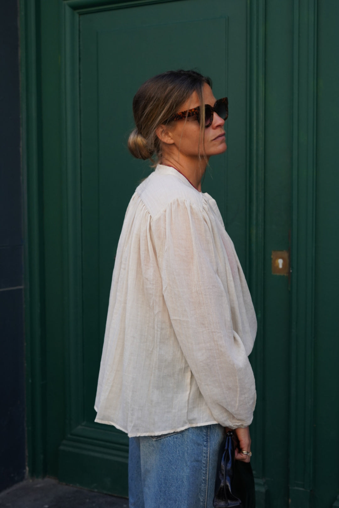 Amicie Blouse Ecru