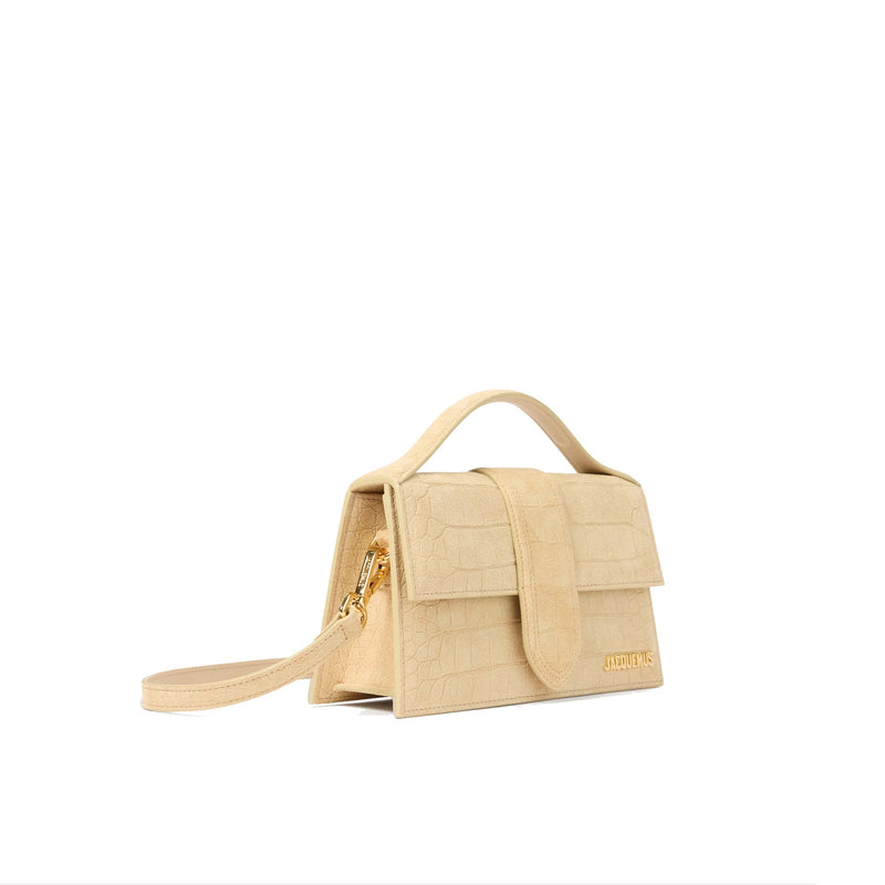 Sac Jacquemus Le Grand Bambino Shoulder - Femme - Beige