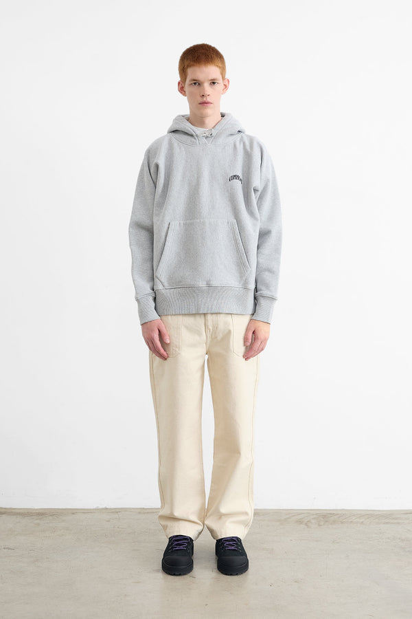 Hoodie Core Logo Grey Melange