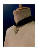 Collier Verona - Choker en Velours Noir