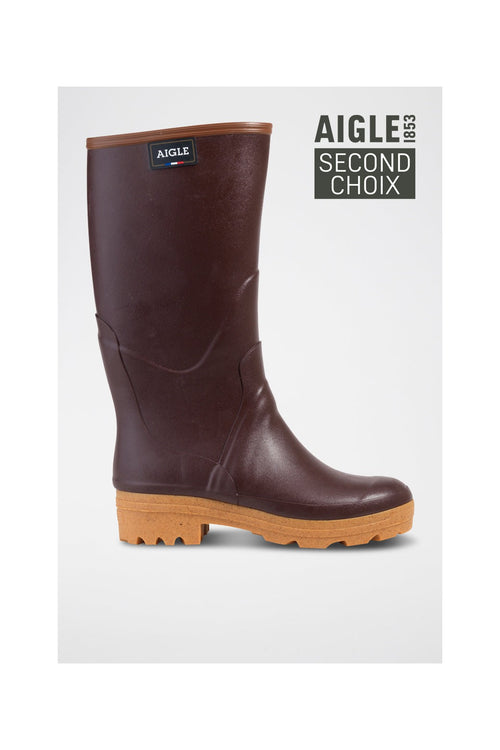 Bottes De Pluie - Marron Foncé - Femme