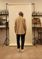 Surchemise Flanelle Beige