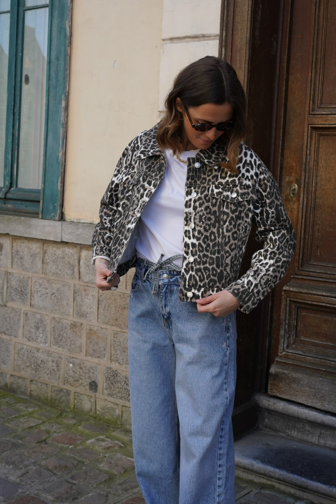 Raphaëlle Leopard Jacket