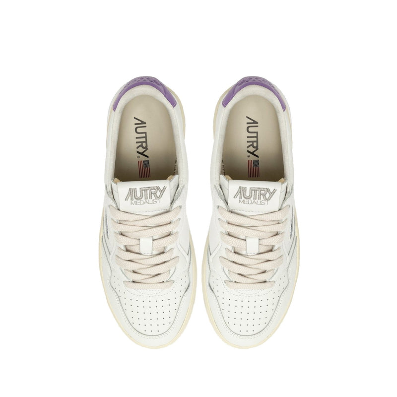 Sneakers - Autry Medalist Leather - White