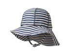Cappello da sole anti-UV Bora - Righe blu