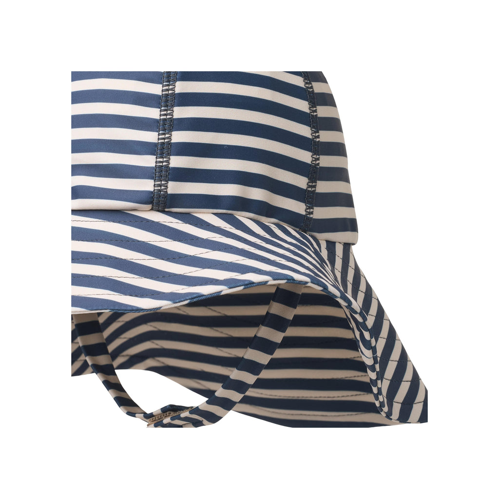 Cappello da sole anti-UV Bora - Righe blu