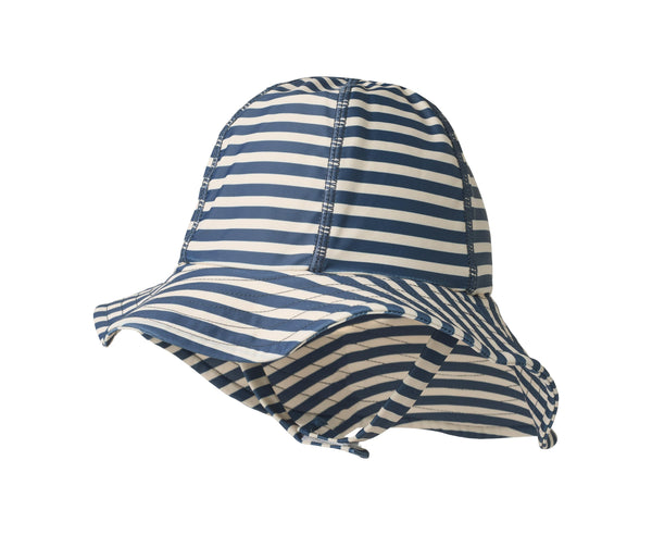 Bora UV-solhat - Blue Stripe