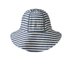 Cappello da sole anti-UV Bora - Righe blu
