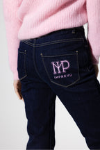 Davis Jeans Trompeta Azul Crudo