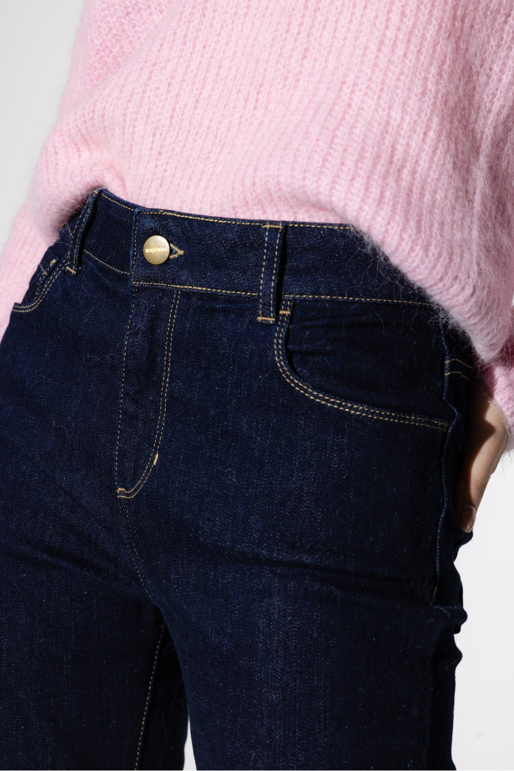 Davis Jeans Trompeta Azul Crudo