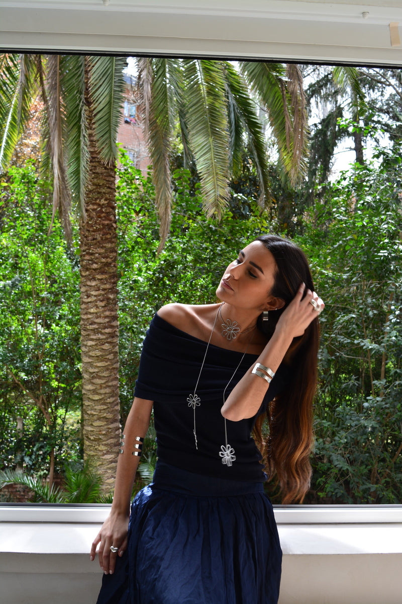Pulsera Doble Plata
