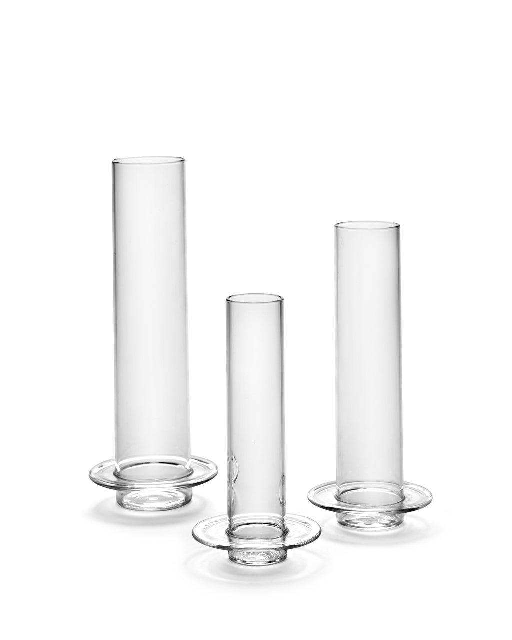 Glass Towers - Vase - M - Verre Borosilicaté - Transparent