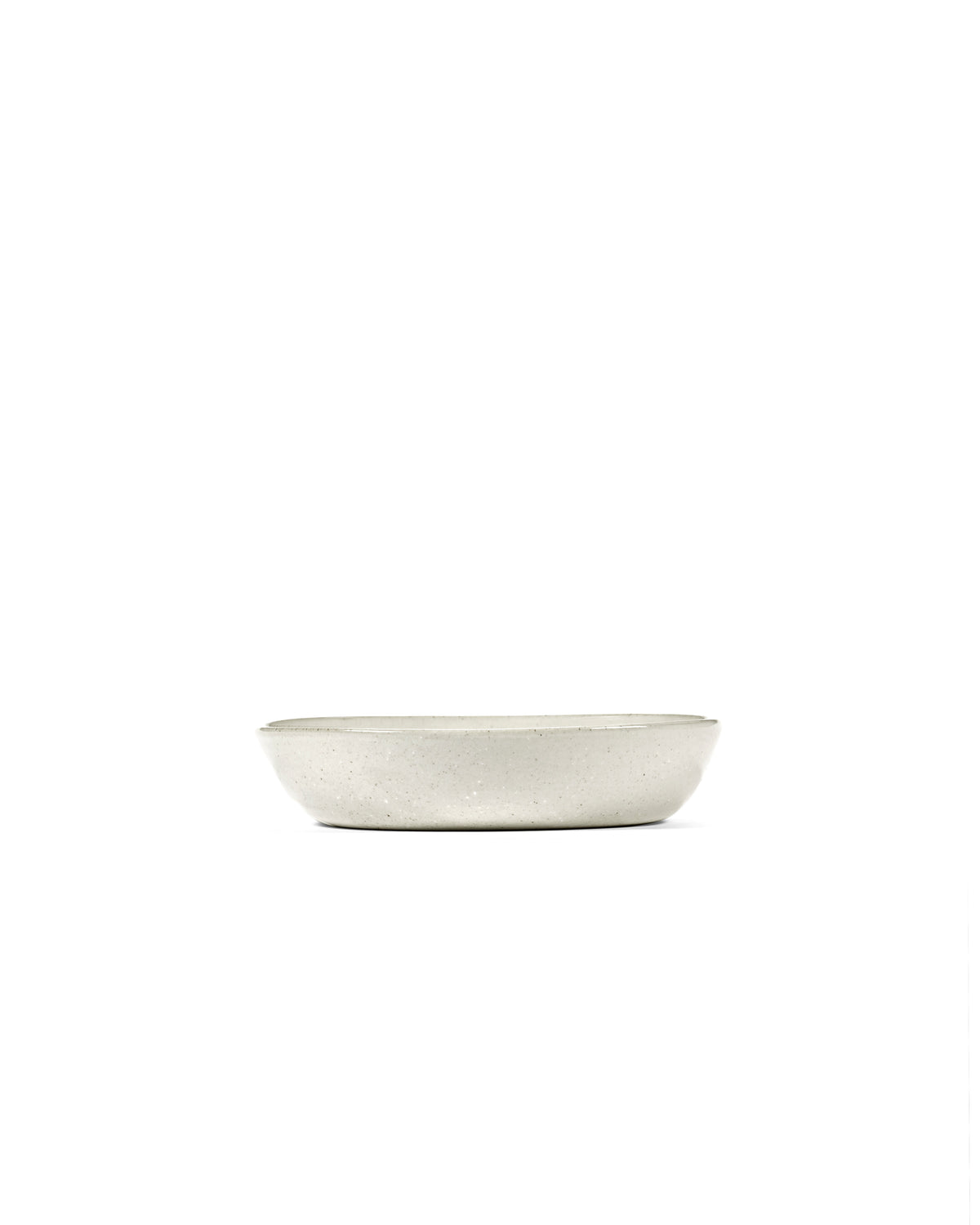 Out Of Lines - Lot De 2 Assiettes Creuses - S - Grès - Blanc Cassé
