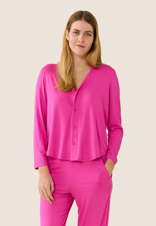 Azelle Rose Violet - Chemise En Viscose