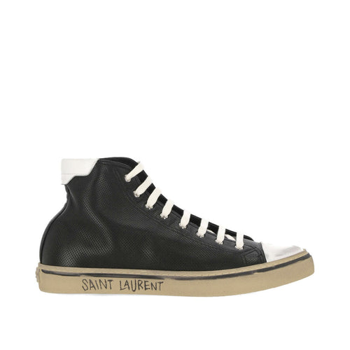 Sneakers - Saint Laurent Malibu Leather - Black