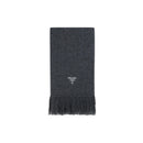 Prada Cashmere Logo Scarf