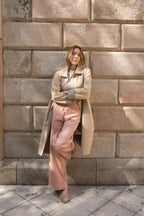 Pantaloni Riley Rosa Pastello