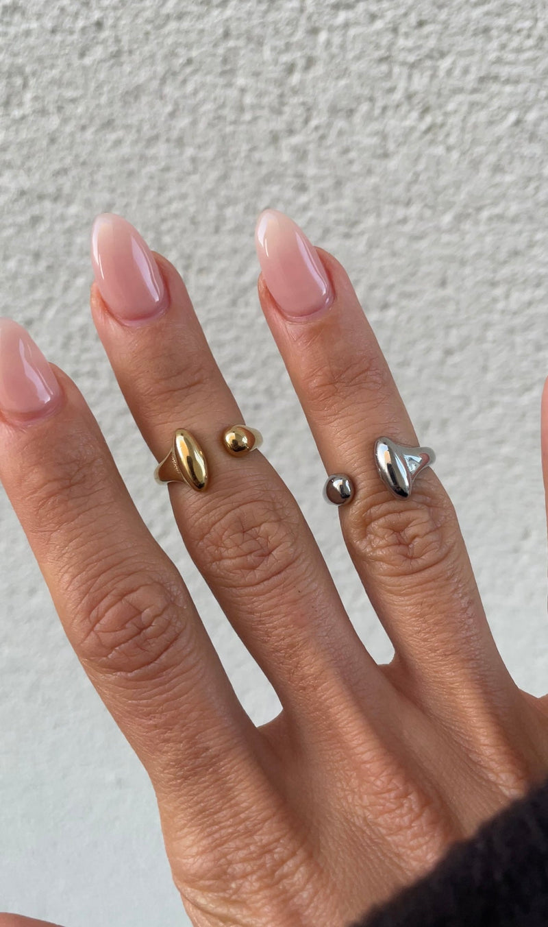 Anillo de falange asimétrica