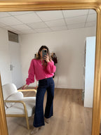 Bianca Candy Pink Wool Knit
