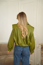 Veste En Similicuir - Linda Olive