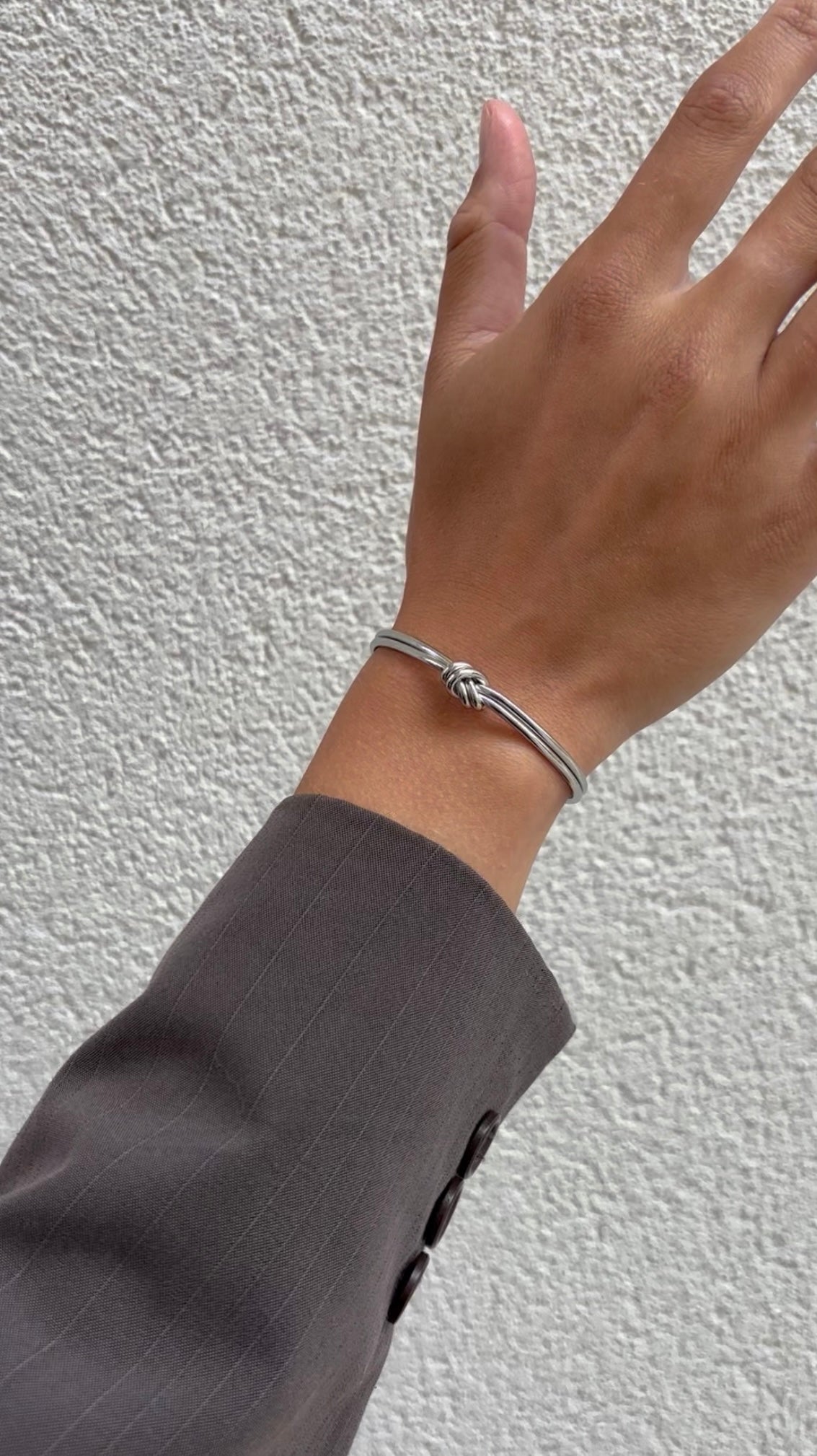Knot Bangle Bracelet