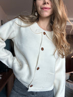 Gloria Cardigan Ecru