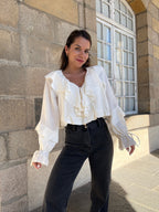 Blusa Iris Crudo