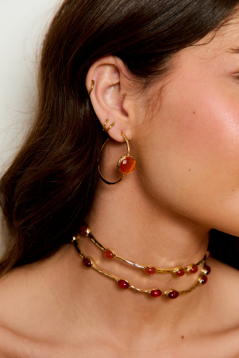 Chocker Calima naranja