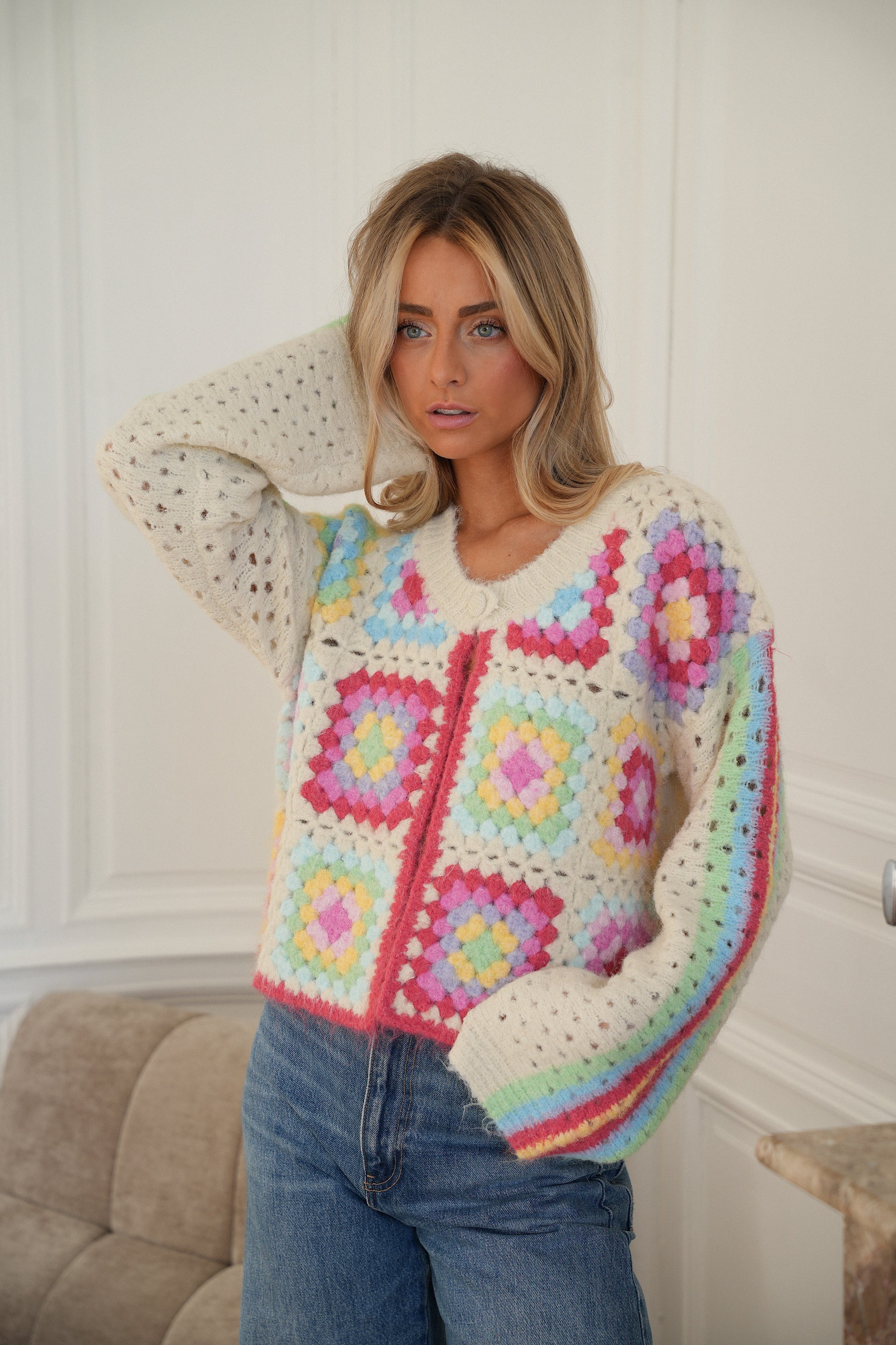 Oliane Colorful - Crochet Vest