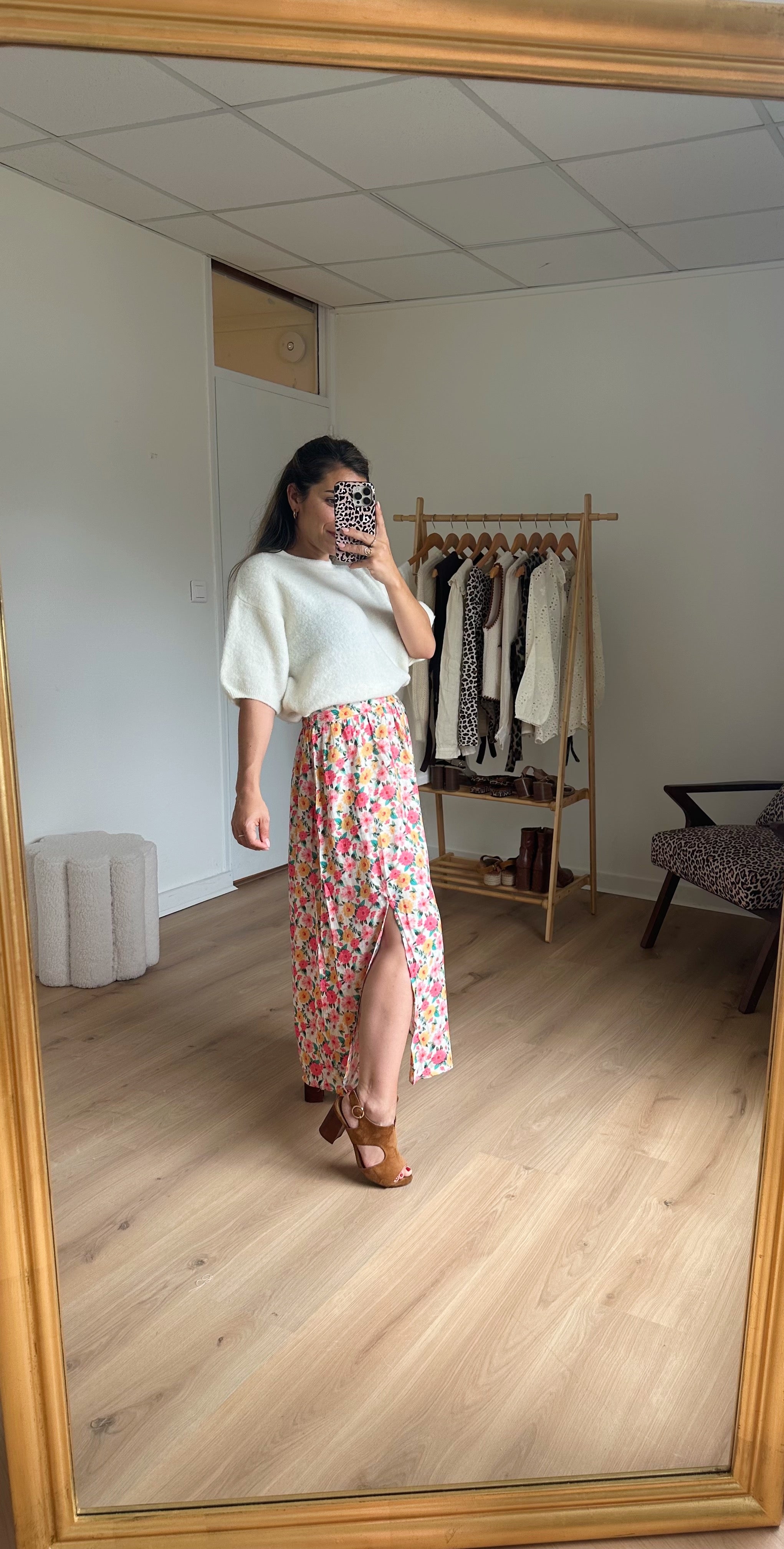 Jupe Longue Fleurie Naomi