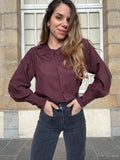 Camisa burdeos Alice