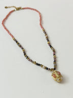 Collier Hena - Pierres Naturelles - Plusieurs Couleurs Disponibles
