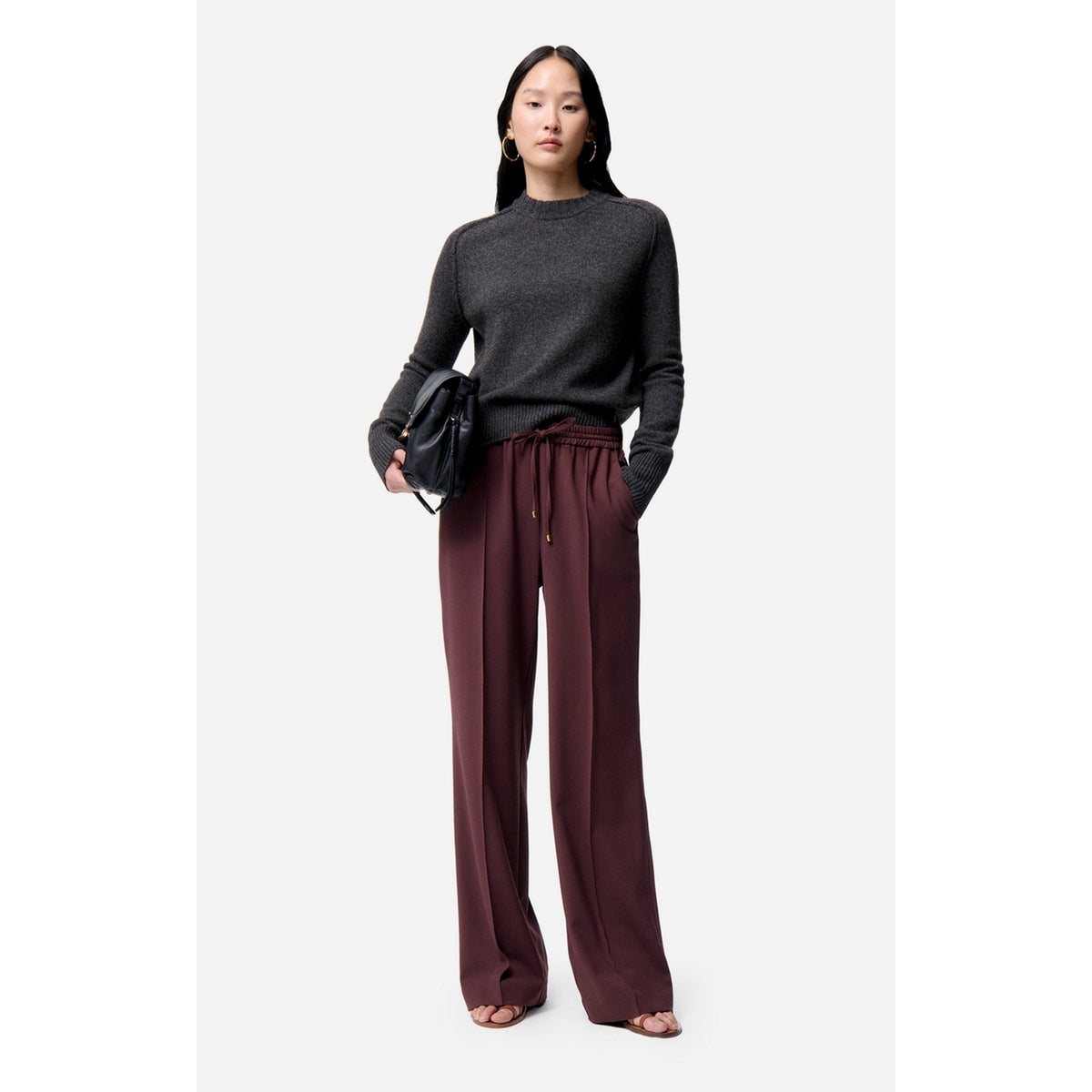 Pantalon Droit Cliff - Bordeaux
