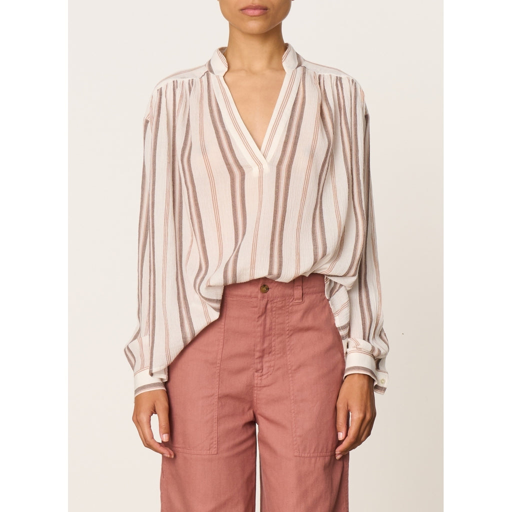 Blouse Ml Calvin - Brun