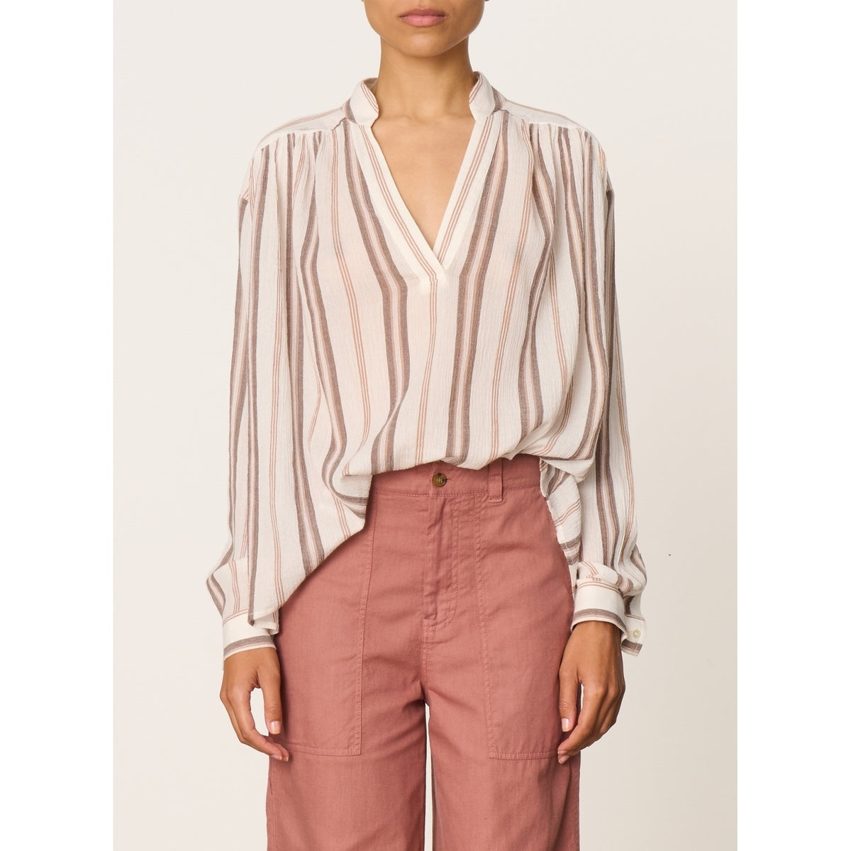 Blouse Ml Calvin - Brun