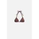 Haut De Maillot De Bain Emi - Chocolat/Or