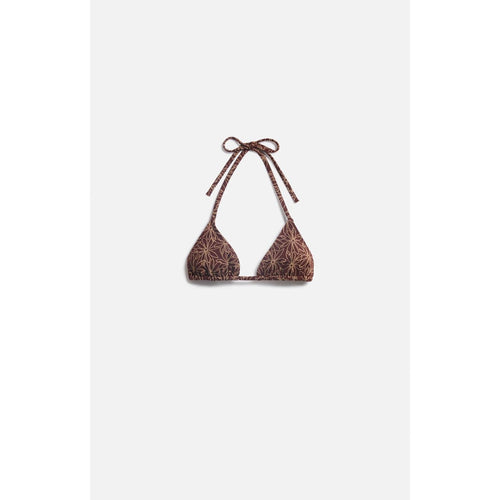 Haut De Maillot De Bain Emi - Chocolat/Or