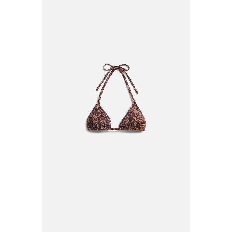 Haut De Maillot De Bain Emi - Chocolat/Or