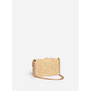 Petit Sac Moon En Raphia - Naturel
