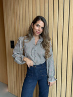 Blusa de cuadros Jeanne
