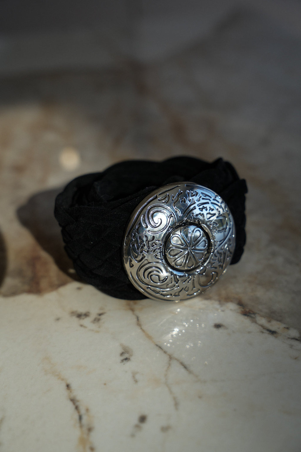 Suzon Black - Braided Belt