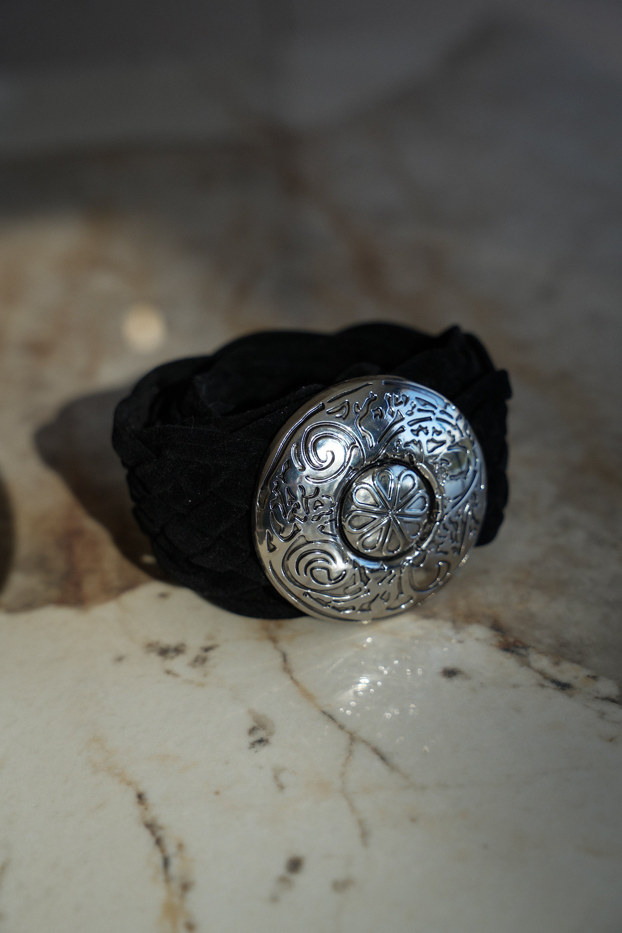Suzon Black - Braided Belt