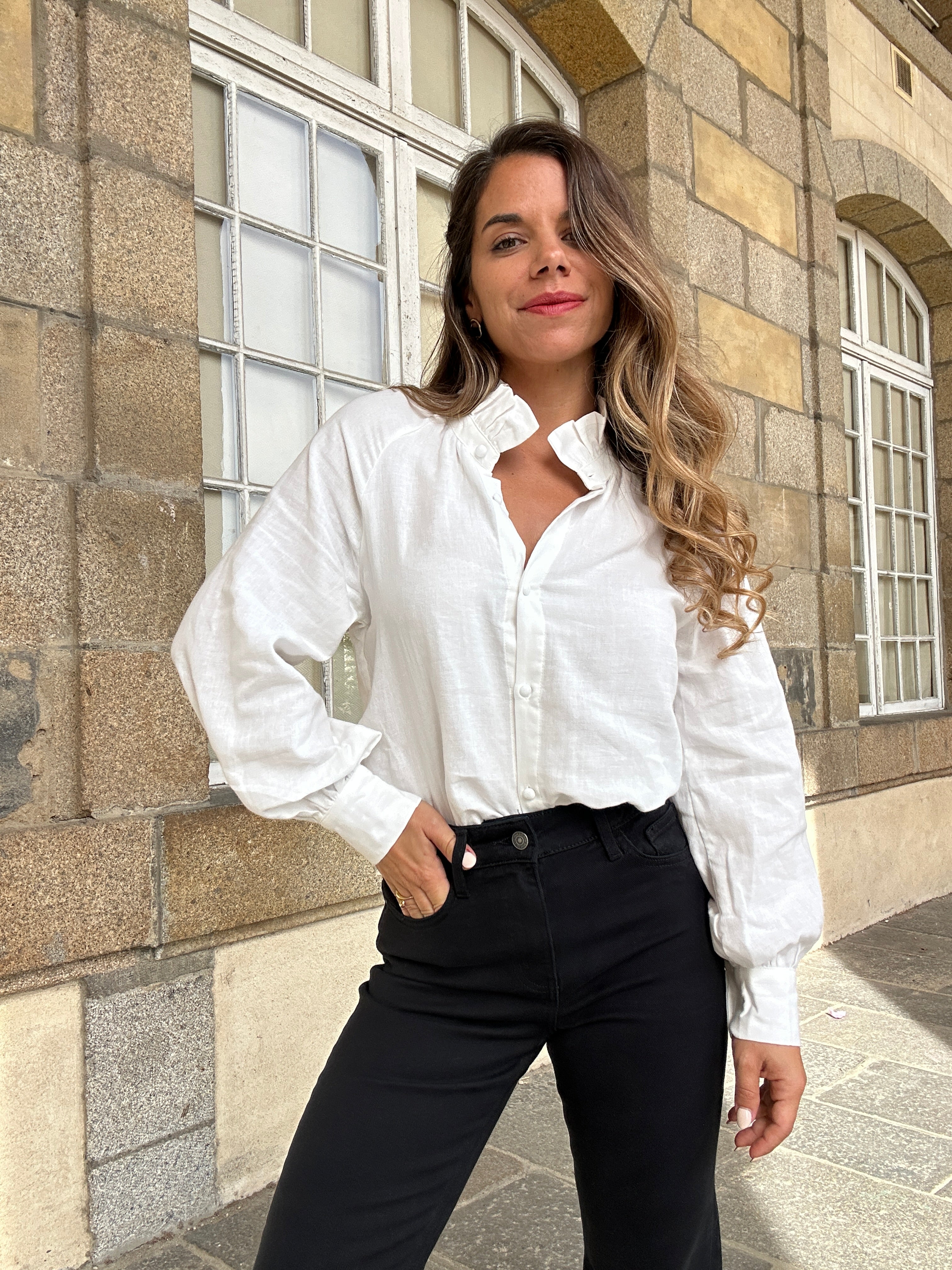 Jean droit Solange noir
