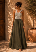 Robe Paros - Kaki
