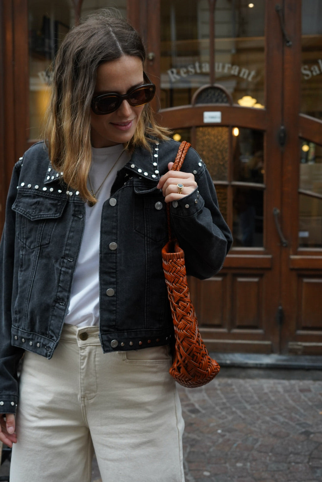 Chaqueta Vaquera Thelma Negra