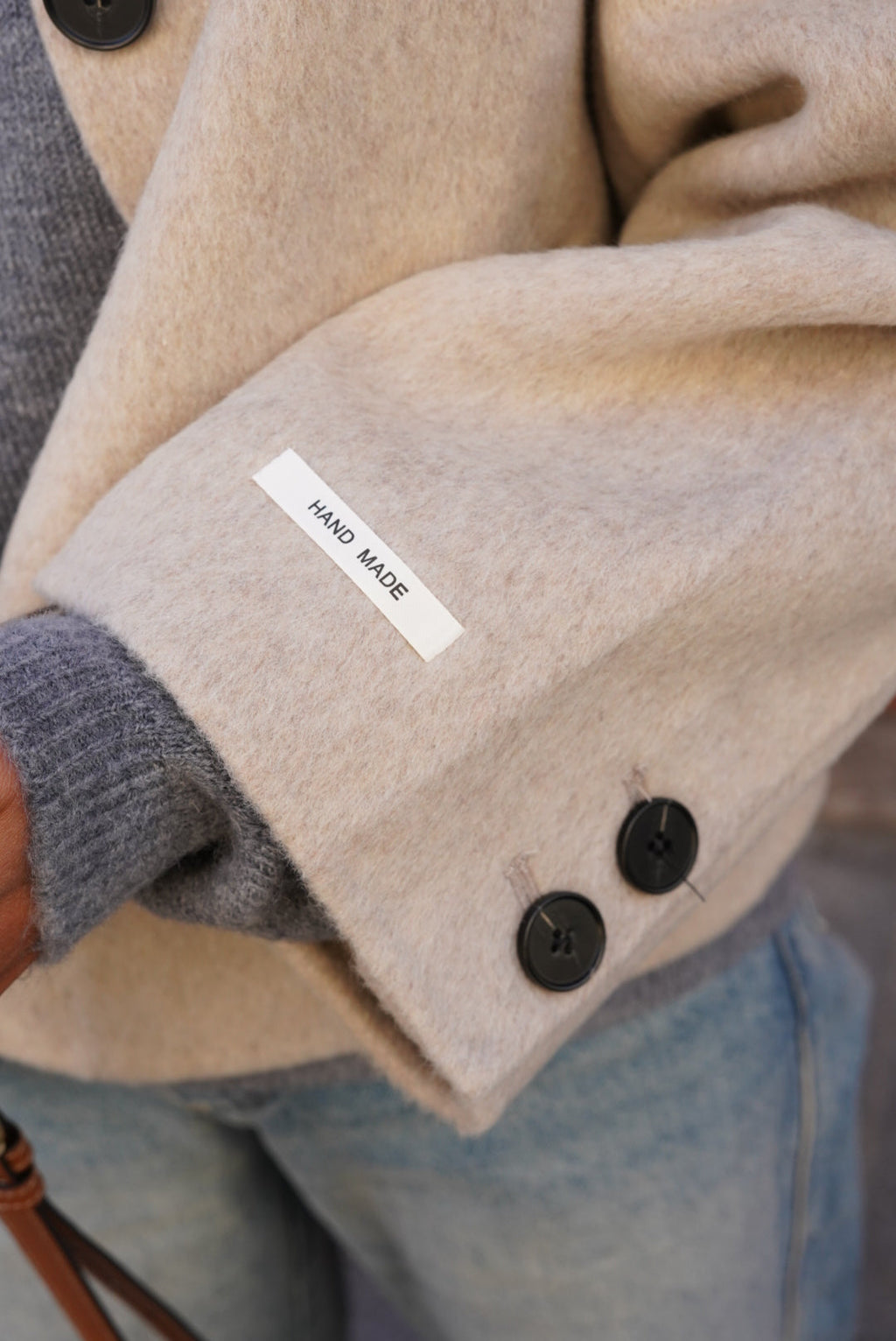 Camille Wool Jacket Beige