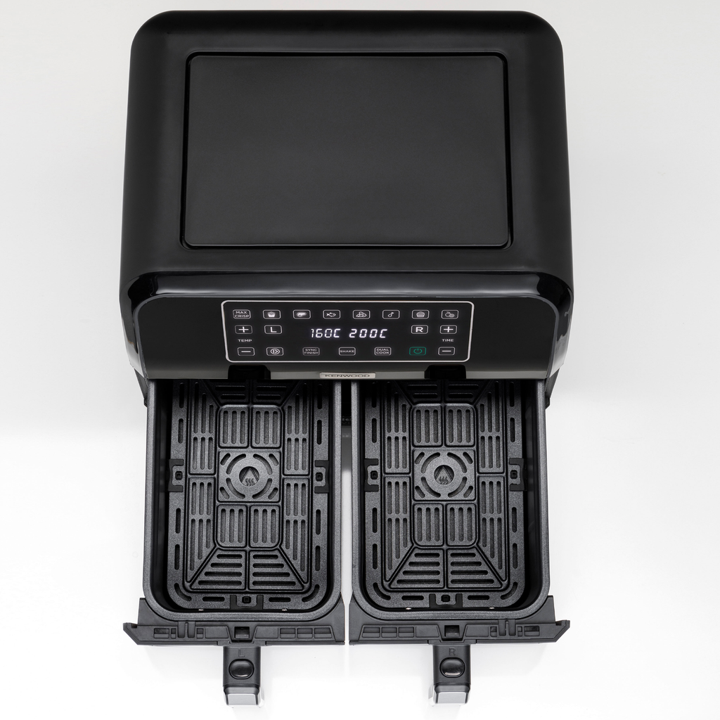 Friteuse Sans Huile Double Bac - 8L - Noir