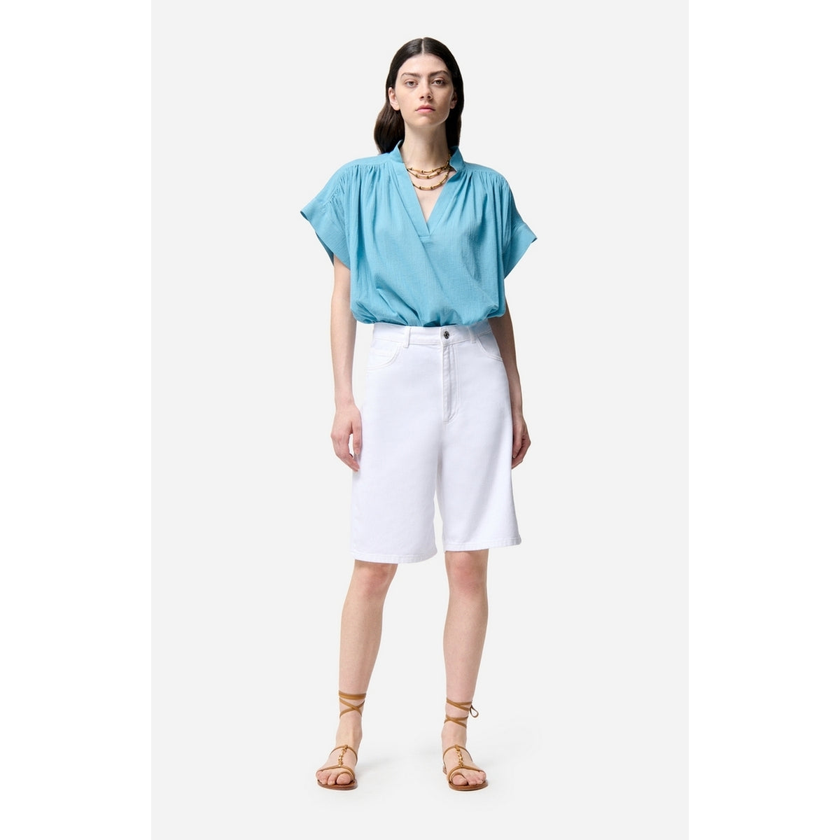 Blouse Mc Cory - Bleu Horizon